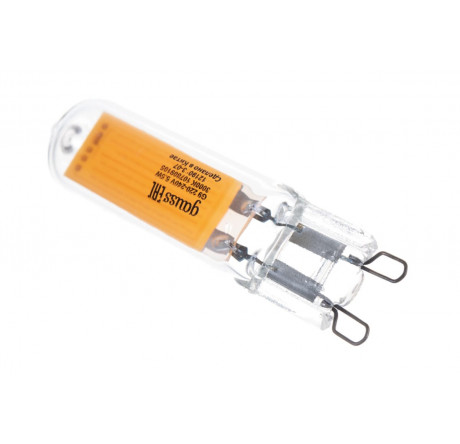 Gauss LED G9 AC220-240V 5.5W 480lm 3000K Glass 1/10/200 10780910 GAUSS - okulovka-experts.ru – фото 1
