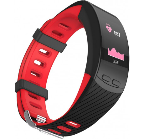 Qumann QSB X Red+Black 10111 Фитнес браслет  QUMANN - okulovka-experts.ru – фото 1