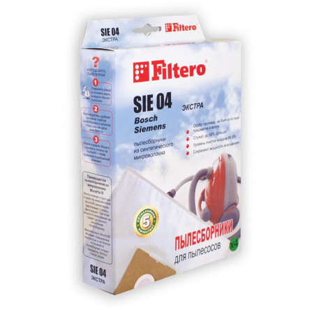 Пылесборник Filtero SIE 04 (4) ЭКСТРА Filtero - okulovka-experts.ru – фото 1
