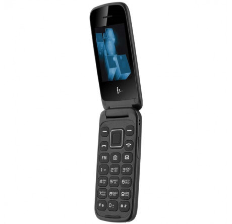 Мобильный телефон F+Flip2 Black F+ - okulovka-experts.ru – фото 1