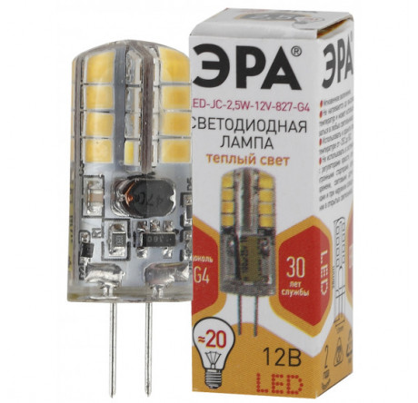 LED JC-2,5W-12V-827-G4 ЭРА ЭРА - okulovka-experts.ru – фото 1