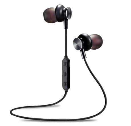 Наушники More choice Bluetooth вакуумные с шейным шнурком BG6 MORE CHOICE - okulovka-experts.ru – фото 1