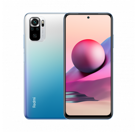 Смартфон Xiaomi Redmi Note 10S 64ГБ синий Xiaomi - okulovka-experts.ru – фото 1