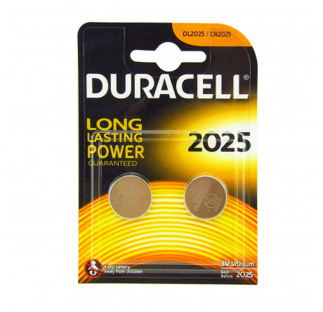 Duracell CR2025-2BL Батарейки  Duracell - okulovka-experts.ru – фото 1