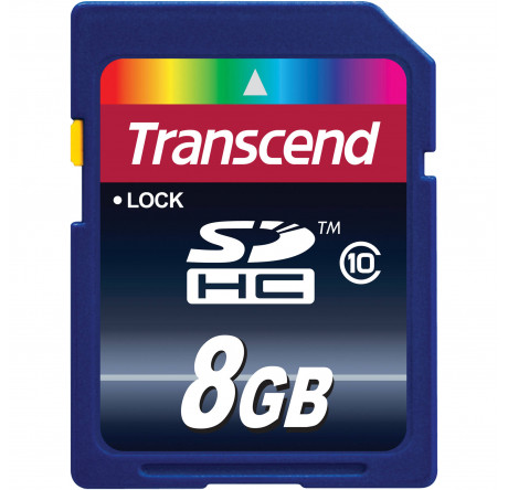 Карта памяти Transcend 8GB SDHC Class10 Transcend - okulovka-experts.ru – фото 1