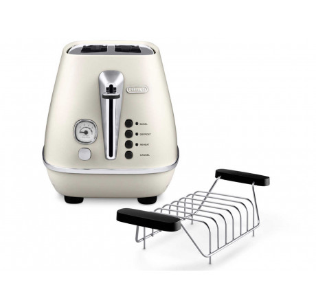 Тостер Delonghi CTI 2103.W DE LONGHI - okulovka-experts.ru – фото 2