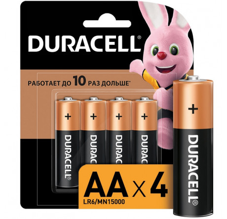 Duracell LR6-4BL BASIC Элемент питания  Duracell - okulovka-experts.ru – фото 1