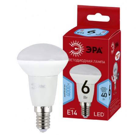 ECO LED R50-6W-840-E14 ЭРА ЭРА - okulovka-experts.ru – фото 1