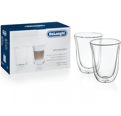Чашки для латте De Longhi Latte cups DE LONGHI - okulovka-experts.ru – фото 1