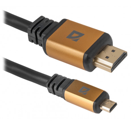 Defender Professional HDMI-microHDMI 1.8м (87461) Кабель Defender - okulovka-experts.ru – фото 1