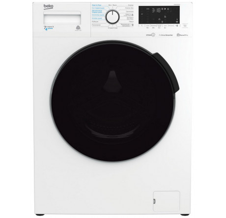 Beko WDB7425R2W Стирально-сушильная машина  Beko - okulovka-experts.ru – фото 1