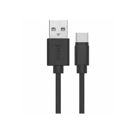 PERO DC-03 Type-C, 3А, 1м, черный Fast Charge Дата-кабель  PERO - okulovka-experts.ru – фото 1