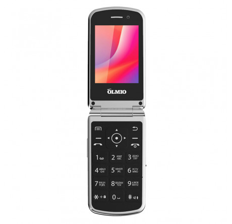 Мобильный телефон Olmio F28 038720 Black PARTNER - okulovka-experts.ru – фото 1