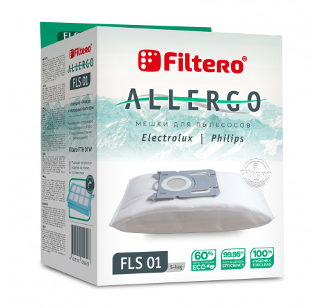 Пылесборник Filtero FLS 01 (S-bag) (4) Allergo Filtero - okulovka-experts.ru – фото 1