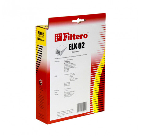 Пылесборник Filtero ELX 02 (5) Standard Filtero - okulovka-experts.ru – фото 1