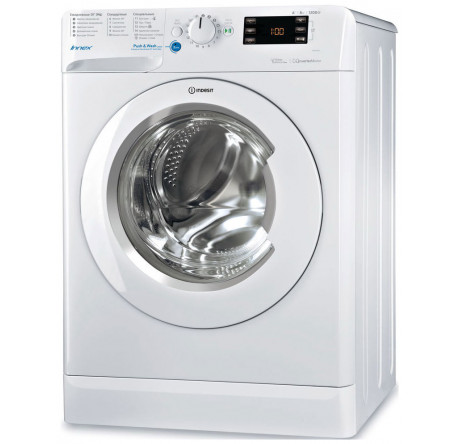 Indesit BWE 81282 L белый Стиральная машина  Indesit - okulovka-experts.ru – фото 1
