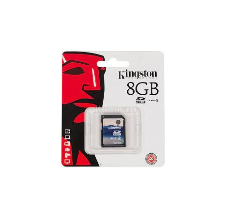 Карта памяти SDHC Kingston 8GB (SD4/8GB) Kingston - okulovka-experts.ru – фото 1