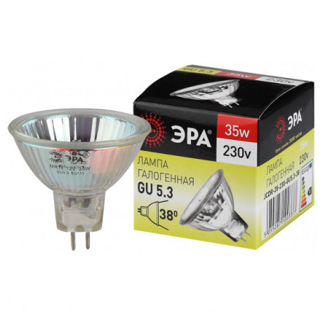 GU5.3-JCDR (MR16) -35W-230V-CL ЭРА ЭРА - okulovka-experts.ru – фото 1
