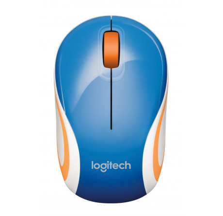 Мышь Logitech Wireless Mini Mouse M187, Blue 910-002733 Logitech - okulovka-experts.ru – фото 1
