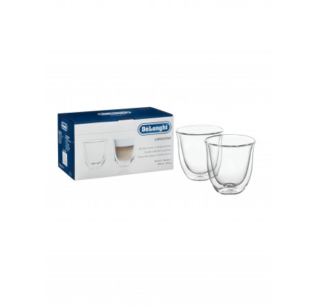 Чашки для капучино DeLonghi DLSC311 Cappucino cups DE LONGHI - okulovka-experts.ru – фото 1