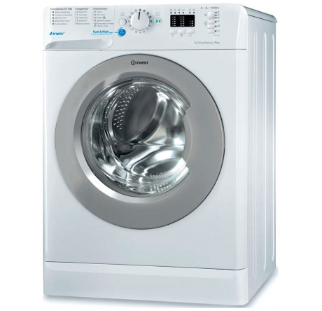 Indesit BWSA 51051 S белая Стиральная машина  Indesit - okulovka-experts.ru – фото 1