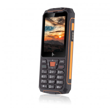 Мобильный телефон F+ R280 Black-orange F+ - okulovka-experts.ru – фото 1