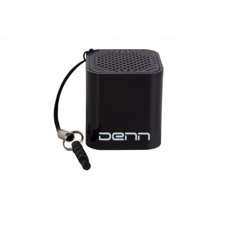 DENN DBS111 с микрофоном и встроенным аккумулятором. Мощность 2W. черная  Беспроводная аудио колонка Denn - okulovka-experts.ru – фото 1