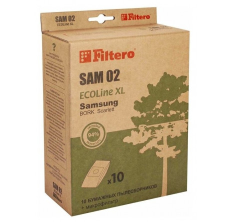 Пылесборник Filtero SAM 02 (10+) XL ECOLine Filtero - okulovka-experts.ru – фото 1