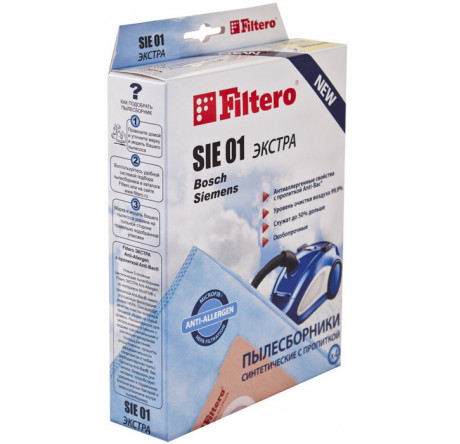 Пылесборник Filtero SIE 01 (4) Comfort Filtero - okulovka-experts.ru – фото 1