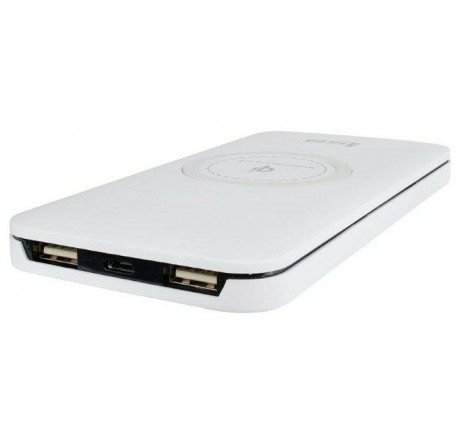 Isa W2  8000 mAh с функцией беспроводной зарядки черный 112121 Внешний аккумулятор  ISA - okulovka-experts.ru – фото 1