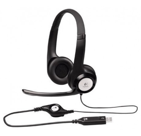 Наушники Гарнитура Logitech H390 Logitech - okulovka-experts.ru – фото 1