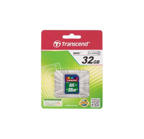 Карта памяти SDHC Transcend 32GB (TS32GSDHC4) Transcend - okulovka-experts.ru – фото 1