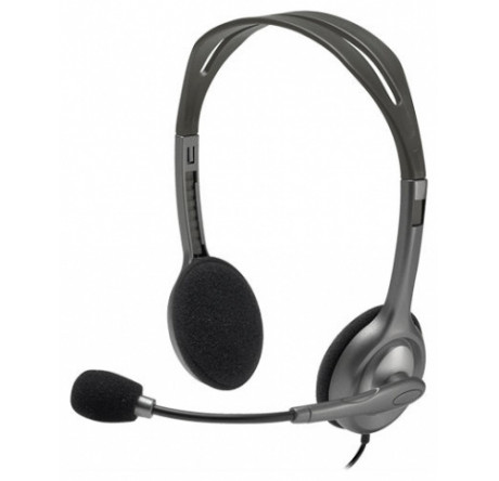 Наушники Logitech Гарнитура Stereo Headset H111 Logitech - okulovka-experts.ru – фото 1
