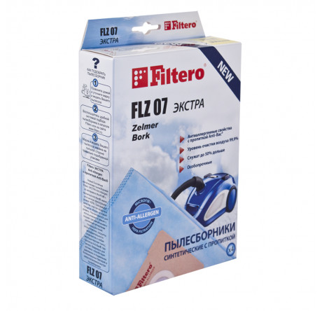 Пылесборник Filtero FLZ 07 (4) ЭКСТРА Filtero - okulovka-experts.ru – фото 1
