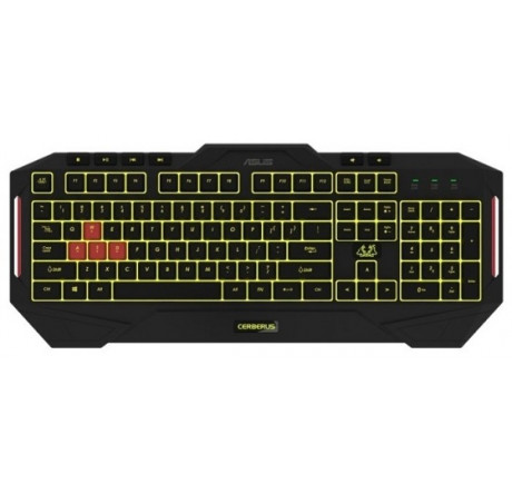 Клавитура Asus Cerberus MKII чёрная Asus - okulovka-experts.ru – фото 1