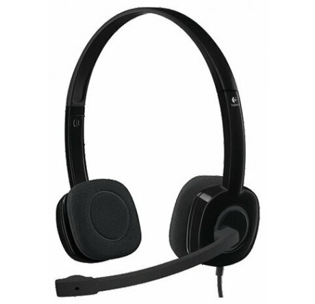 Наушники Logitech Гарнитура Stereo Headset H151 Logitech - okulovka-experts.ru – фото 1