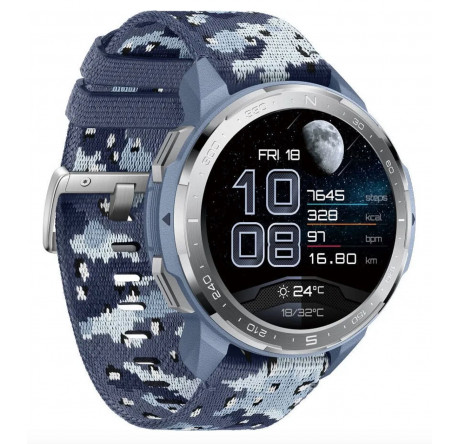 Honor 55026082  Kanon-B19A  Camo Blue Смарт-часы  Huawei - okulovka-experts.ru – фото 1