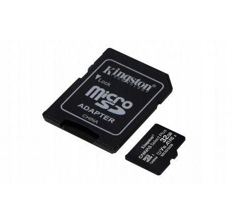 Kingston SDCS2/32GB 32GB micSDHC Canvas Select Plus 100R A1 C10 Card + ADP Флеш-накопитель  Kingston - okulovka-experts.ru – фото 1