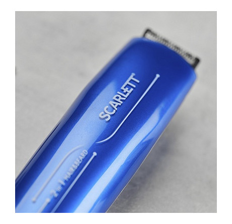 Scarlett SC-HC63C57 синий Машинка для стрижки аккумулятор сеть Scarlett - okulovka-experts.ru – фото 1