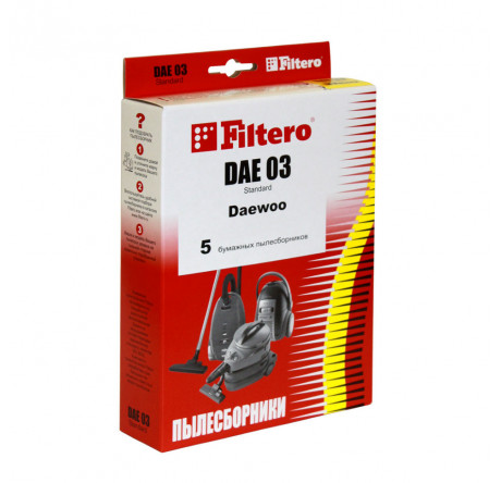 Пылесборник Filtero DAE 03 (5) Standard Filtero - okulovka-experts.ru – фото 1