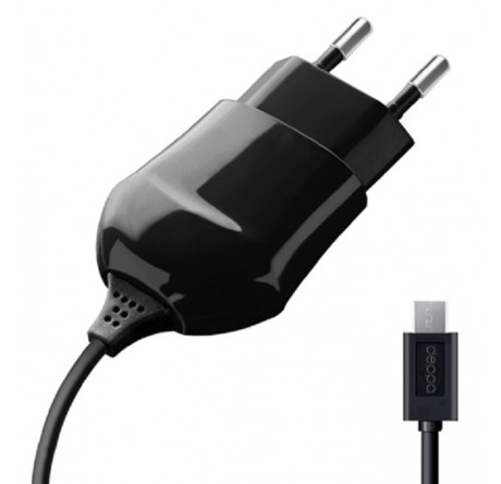 Deppa СЗУ mini USB, 1A, черный, Prime Line Зарядное устройство  DEPPA - okulovka-experts.ru – фото 1
