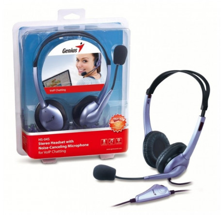 Наушники Genius HS-04S  Genius - okulovka-experts.ru – фото 1