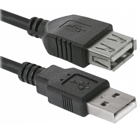 Defender USB02-10 USB2.0 AM-AF, 3.0м Кабель  Defender - okulovka-experts.ru – фото 1